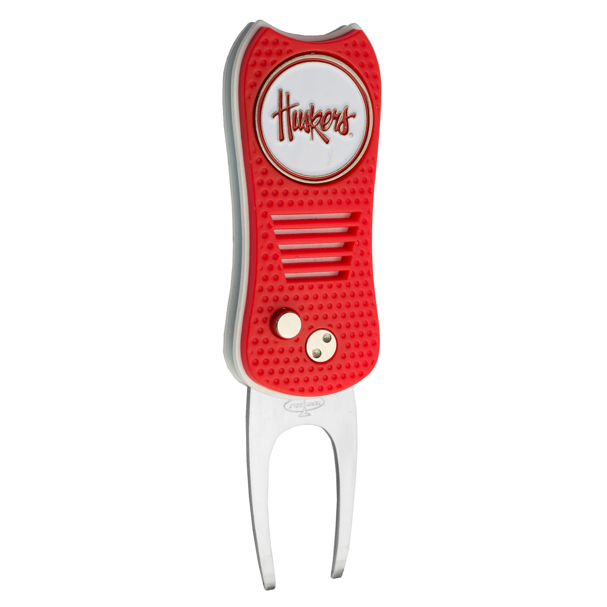 NCAA Switchblade Divot Repair Tool - Nebraska Cornhuskers